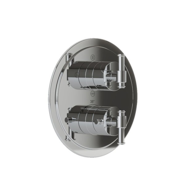 Exposed Part Kit of Thermostatic Shower Mixer with 3-way diverter