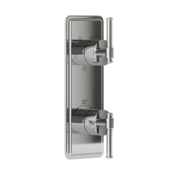 Exposed Part Kit of Thermostatic Shower Mixer with 4-way diverter