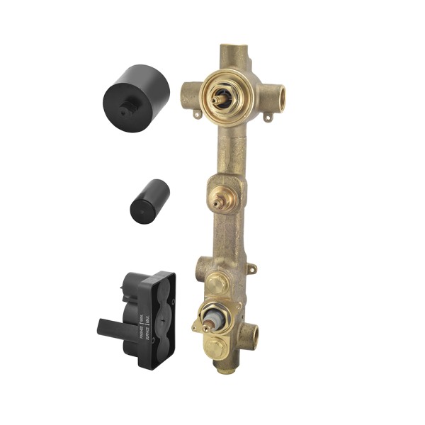 In-wall Body of Thermostatic Shower Mixer 