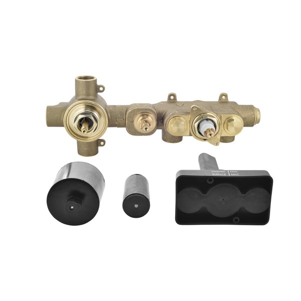 In-wall Body of Thermostatic Shower Mixer