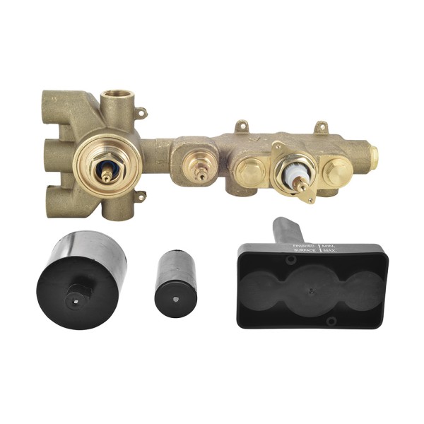 In-wall Body of Thermostatic Shower Mixer 